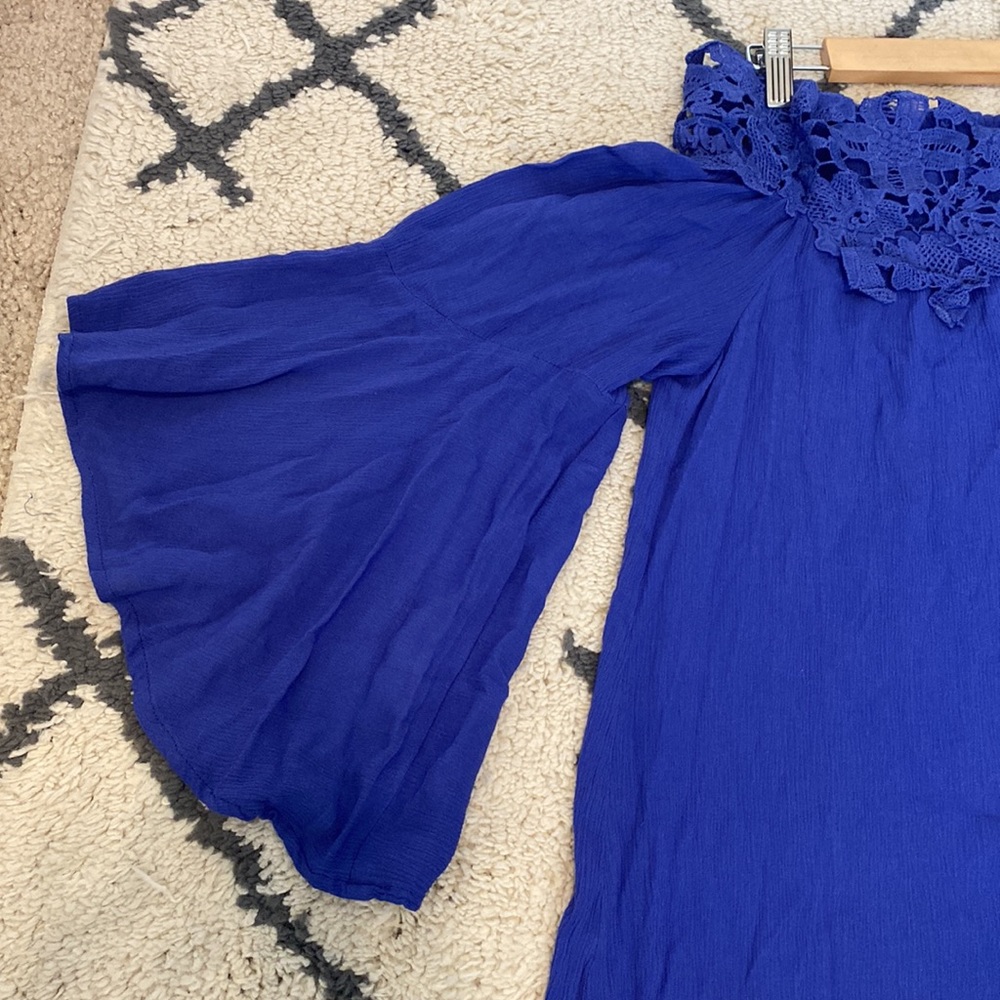 💜 5/$30 Sale: Off the Shoulder Mini Dress - Picture 6 of 7